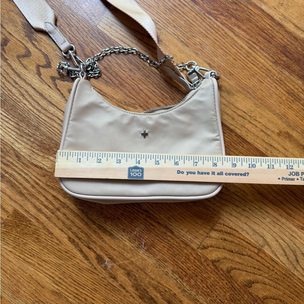 PETA + JAIN Paloma Nylon shoulder bag in beige - Picture 5 of 6